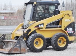 Cat 248B skid steer loader: Maintenance data